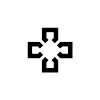 Basswood Cross Icon Sm